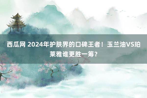 西瓜网 2024年护肤界的口碑王者！玉兰油VS珀莱雅谁更胜一筹？
