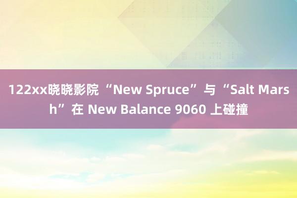 122xx晓晓影院 “New Spruce” 与 “Salt Marsh” 在 New Balance 9060 上碰撞
