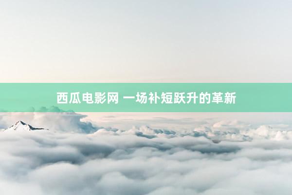 西瓜电影网 一场补短跃升的革新