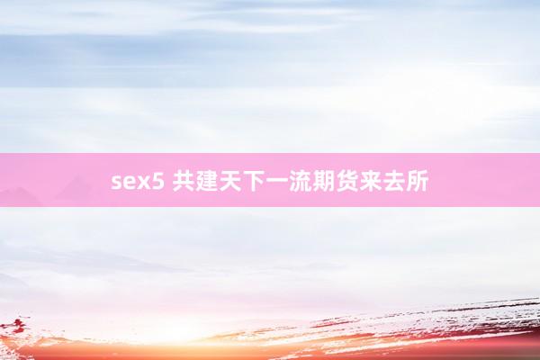 sex5 共建天下一流期货来去所