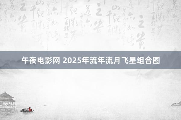 午夜电影网 2025年流年流月飞星组合图